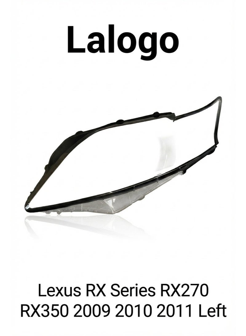 Headlight Lens Cover for Lexus RX Series RX270 RX350 2009 2010 2011 Left-10704002L